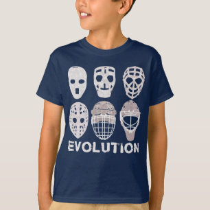 T-shirt La pièce en t des enfants d'évolution de masque de