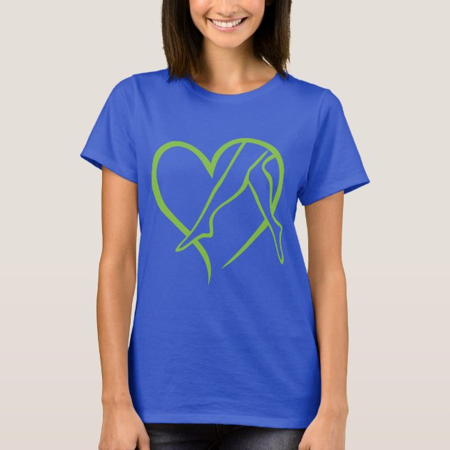 T-shirt La pièce en t des femmes (Devant)