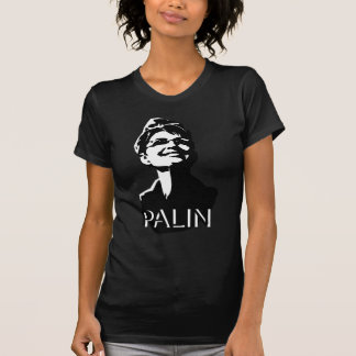 T-shirt La pièce en t des femmes foncées de Palin