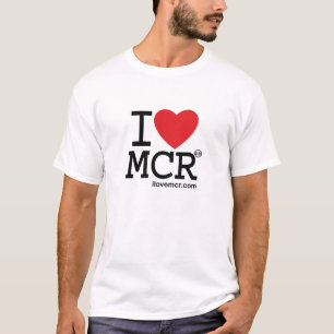 T-shirt La pièce en t des hommes - amour Manchester MCR