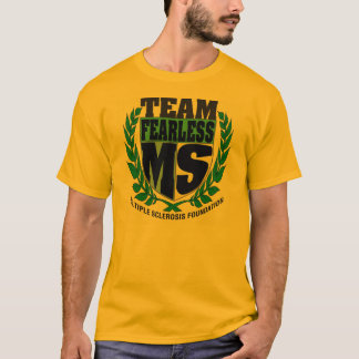 T-shirt La pièce en t des hommes courageux de milliseconde