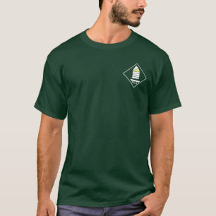 T-shirt La pièce en t des hommes de JRA - petit logo de