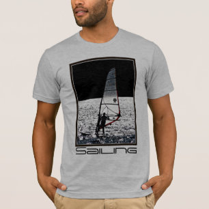 T-shirt La pièce en t des hommes de planche à