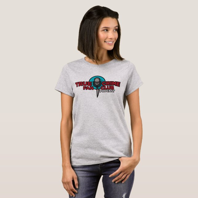 T-shirt La pièce en t des véritables de crime de fan (Devant entier)