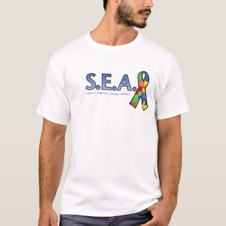 T-shirt La pièce en t d'hommes de MER