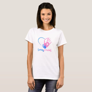 T-shirt La pièce en t transparente des femmes