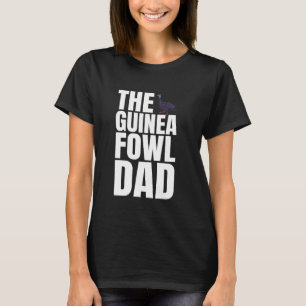 T-shirt La Pintade Poule Oiseau Papa Fête des Pères