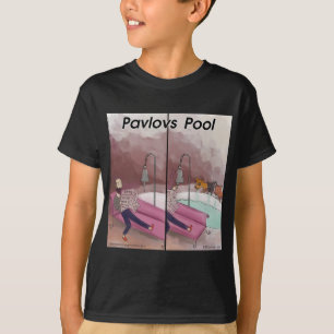 T-shirt La Piscine de Pavlov, une bande dessinée drôle