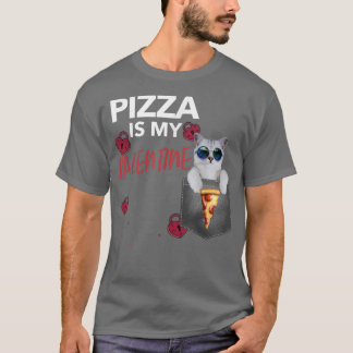 T-shirt La Pizza Est Mon Ami De Saint Valentin Drôle 