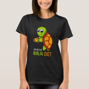 T-shirt La pizza Ninja Diet