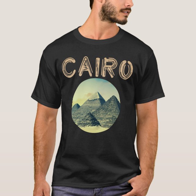 T-shirt La place historique du Caire (Devant)