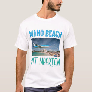 T-shirt La plage de Maho, à Sint Maarten