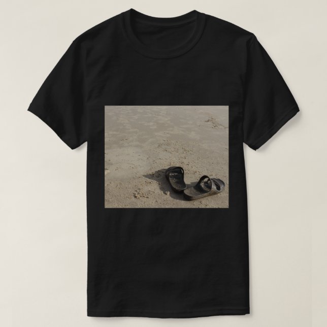 T-shirt La plage de sable (Design devant)