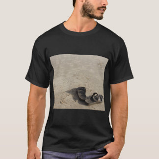 T-shirt La plage de sable