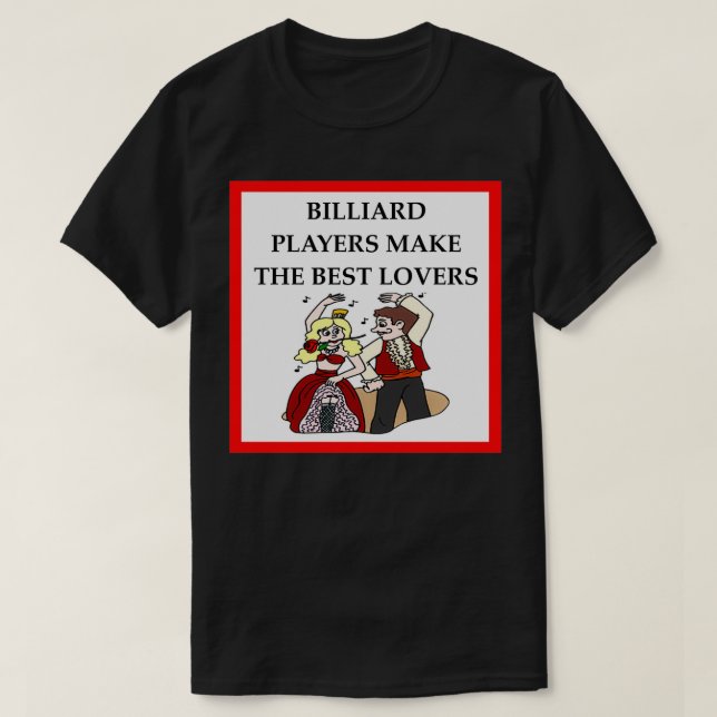 T-shirt La plaisanterie des meilleurs amoureux (Design devant)