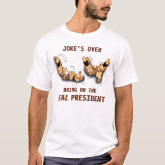 T-shirt La plaisanterie plus d'apportent sur le VRAI