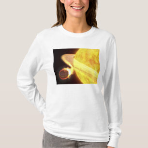 T-shirt La planète connue la plus chaude de la manière