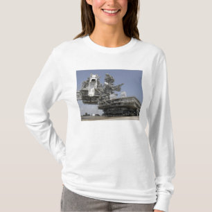 T-shirt La plate-forme mobile de lanceur est déplacée