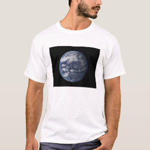 T-shirt La pleine terre centrée au-dessus de l'océan