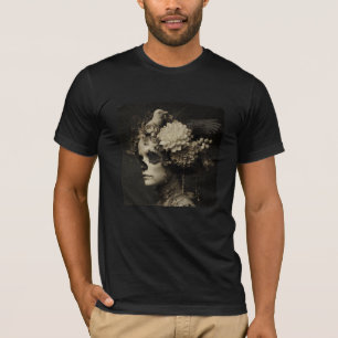 T-shirt La pleureuse du Lament – Art gothique raffiné