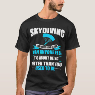 T-shirt La Plongée En Plein Air Pour Être Meilleure Que Vo