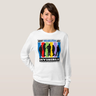 T-shirt La plupart des incapacités sont invisibles -