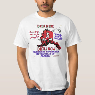 T-shirt La plus grande bêtise dans l'état des Alaska