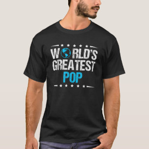 T-shirt La plus grande chemise pop t du monde masculin