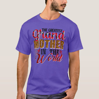 T-shirt La plus grande grand-mère dans le monde pour mère
