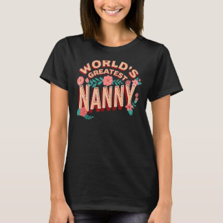 T-shirt La plus grande nounou du monde