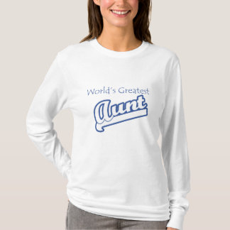 T-shirt la plus grande tante des mondes