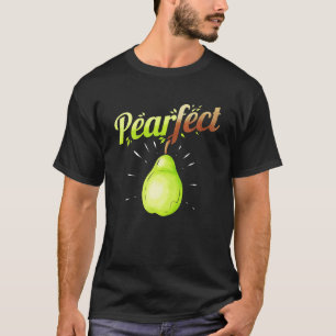 T-shirt La Poire Est Pearfect Pour Les Vitamines Végétarie
