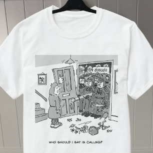 T-shirt La police anti-émeute perquisitionne un bien - Drô