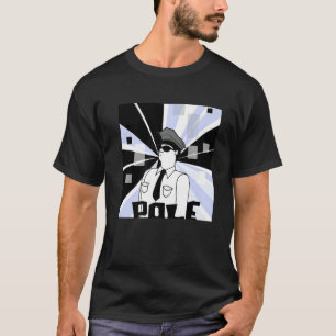 T-shirt La police des mèmes polonais