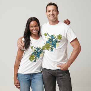 T-shirt La police des microbes