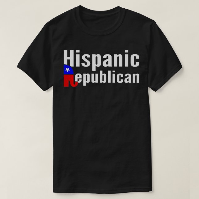 T-shirt La politique du cadeau républicain conservateur hi (Design devant)