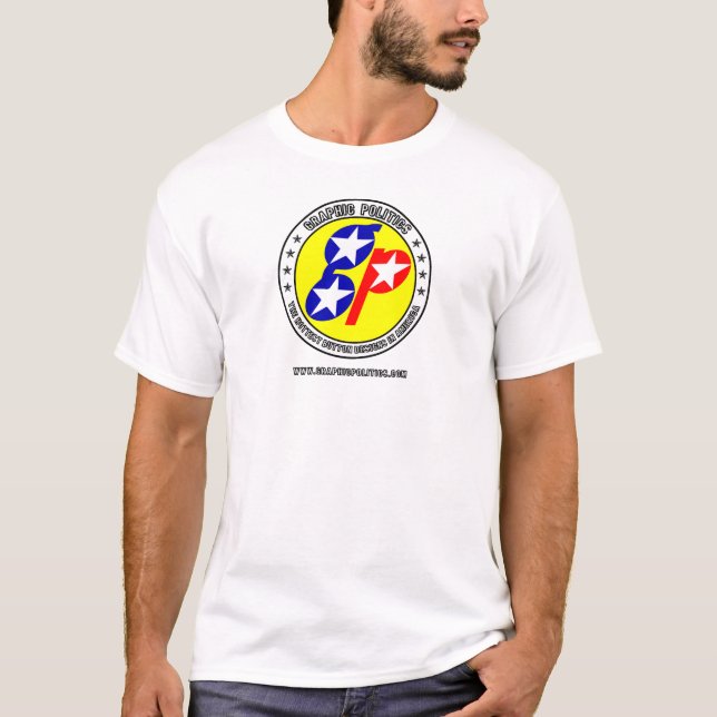 T-shirt La politique graphique (Devant)