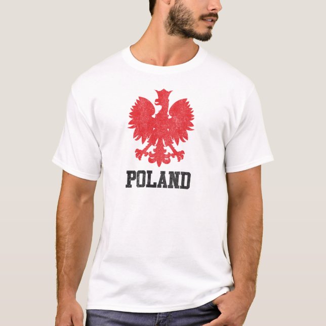 T-shirt La Pologne vintage (Devant)