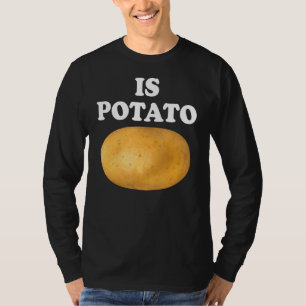 T-shirt La Pomme De Terre Est-Elle À La Télévision Comme O