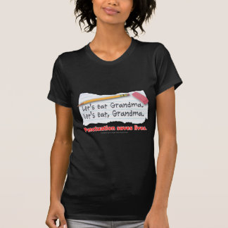 T-shirt La ponctuation sauve les vies