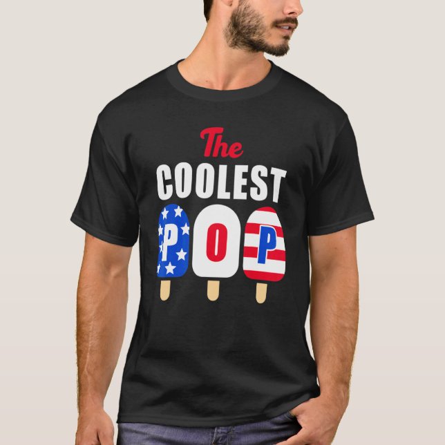 T-shirt La Pop la plus froide jamais Popsicle Fun Ice Crea (Devant)