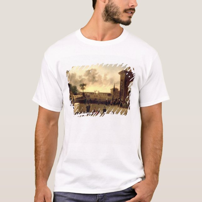 T-shirt La porte étroite au ciel (Devant)
