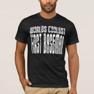 T-shirt La première base la plus fraîche des mondes