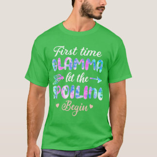 T-shirt La Première Fois Glamma Laisser Commencer Le Spoil