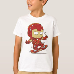 T-shirt La première leçon de skateboard de Tony