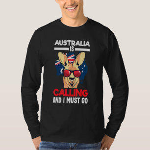 T-shirt La Pride Australienne Kangaroo L'Australie Appelle