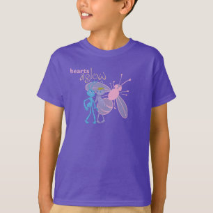 T-shirt La princesse Atta et les coeurs de Flik s'agitent