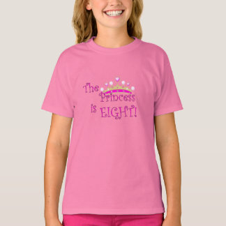 T-shirt La princesse est 8