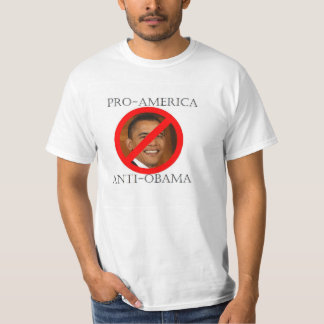 T-shirt La Pro-Amérique Anti-Obama