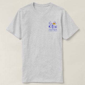 T-shirt La procrastination comme un pro (bleu)